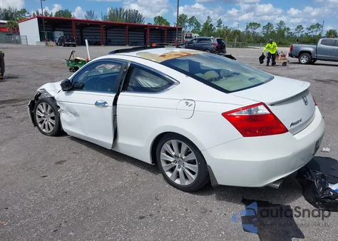 2010 Honda Accord 3.5 Ex-L from USA, damaged, VIN 1HGCS2B8XAA004737